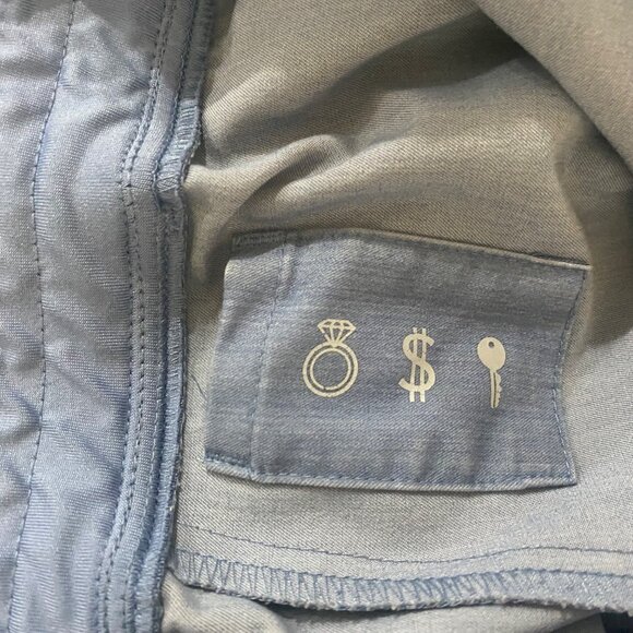 Figs Zamora Jogger Scrub Pants Womens‎ Size S Blue Medical Nurse Hospital - Picture 5 of 8